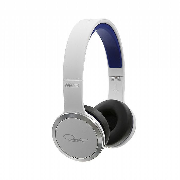 WESC/UDG - Wesc Chambers By Rza Street Headphones (white & blue) + FREE UDG Creator Headphone Hardcase (large, black)