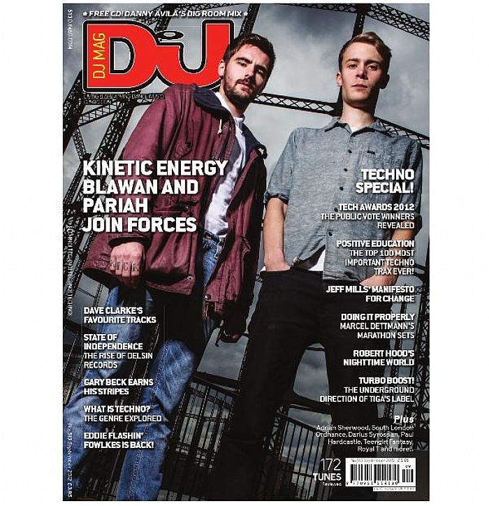 DJ MAGAZINE - DJ Magazine September 2012: #513 Techno Special! (incl. free Danny Avila mix CD)