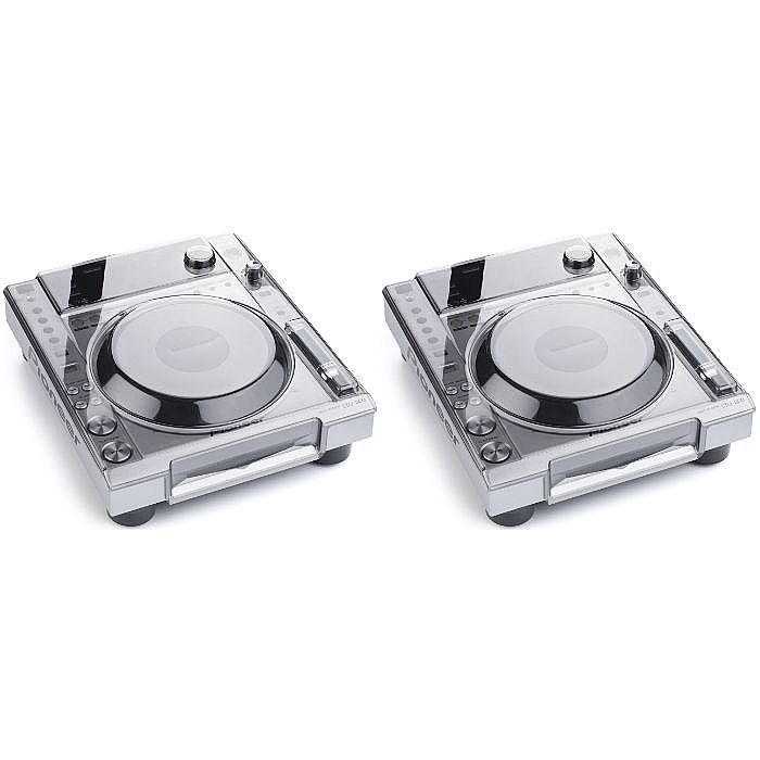 Pioneer CDJ850 Multi CD USB Player (pair, silver) + FREE 2 x Decksaver Pioneer CDJ850 Covers