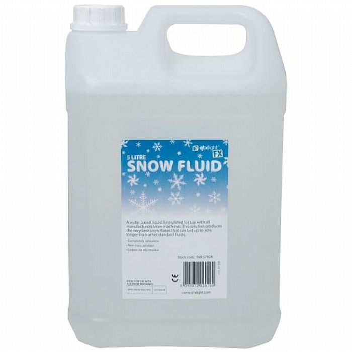 QTX - QTX Snow Machine Liquid Fluid (5L)
