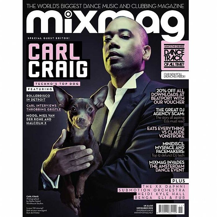 MIXMAG - Mixmag Magazine: Issue 258 November 2012 (incl. free Carl Craig mix CD)
