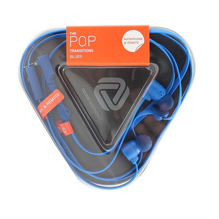 COLOUD - Coloud Pop Transitions Earphones with Mic & Remote (blue)