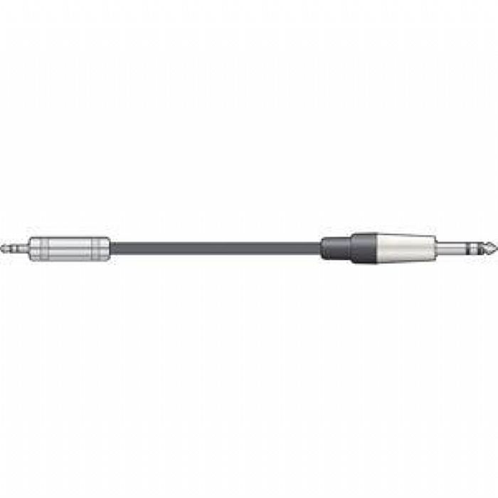 CHORD - Chord 6.3mm TRS Jack Plug To 3.5mm TRS Jack Plug Cable (3.0m)