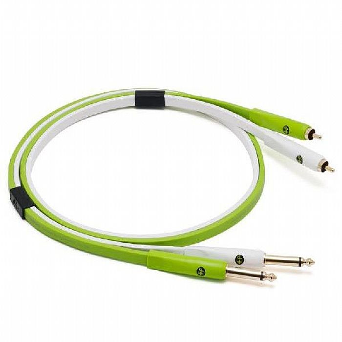 NEO - Neo d+ RTS Class B Phono (RCA) to Stereo 1/4" TS B Audio Interconnect Cable (2.0m)