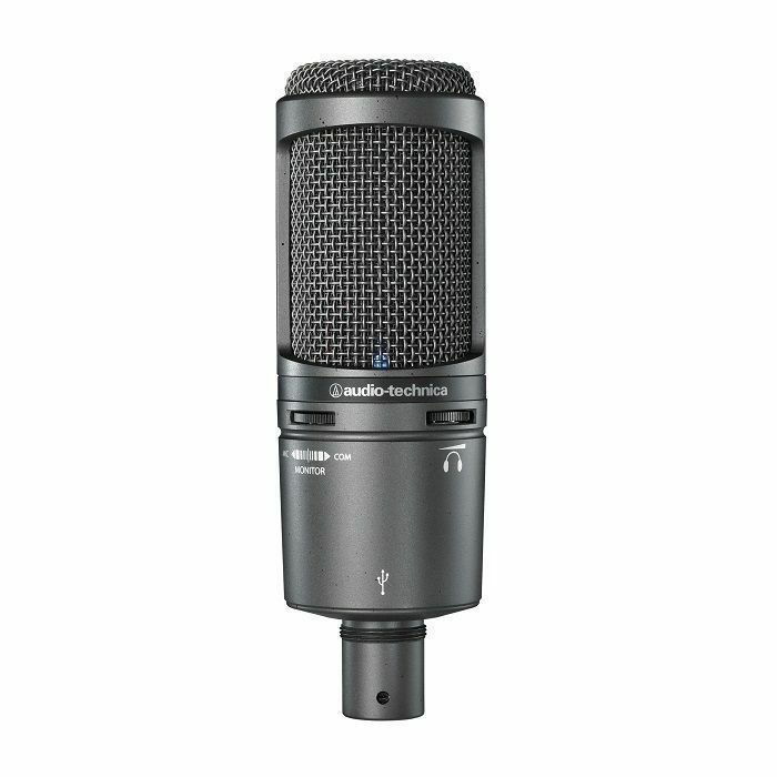 AUDIO TECHNICA - Audio Technica AT2020 USB+ Large Diaphragm Condenser USB Microphone