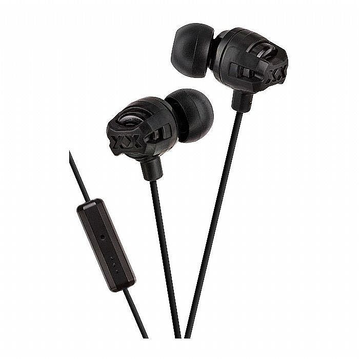 JVC - JVC HAFR201 Xtreme Xplosives Earbuds With Mic & Remote For iPhone, iPod, iPad, Blackberry and Android (black)