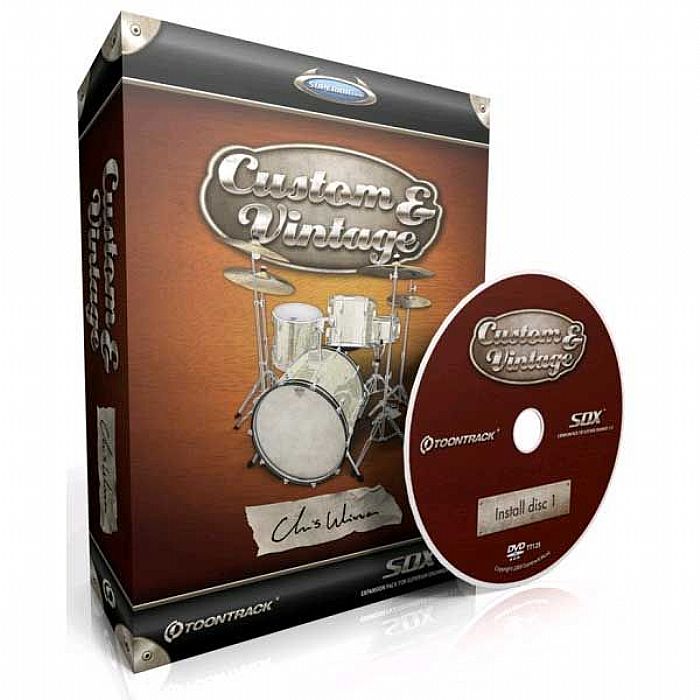 TOONTRACK - Toontrack Superior Drummer SDX: Custom & Vintage Sample Expansion Pack