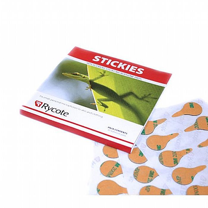 RYCOTE - Rycote Stickies Lavalier Mic Adhesive Mounts x 100
