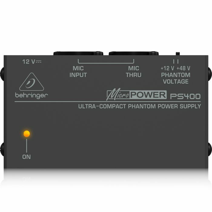 BEHRINGER - Behringer PS400 Micropower Ultra Compact Phantom Power Supply