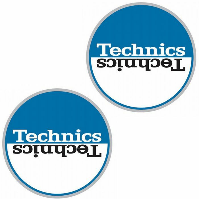 TECHNICS - Technics Moon 2 12" Vinyl Record Slipmats (pair, blue/white)