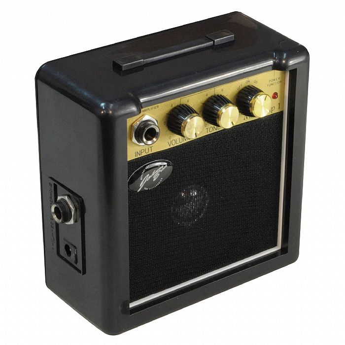 JOHNNY BROOK - Johnny Brook 3 Watt Mini Guitar Amplifier With Belt Clip (black/gold)