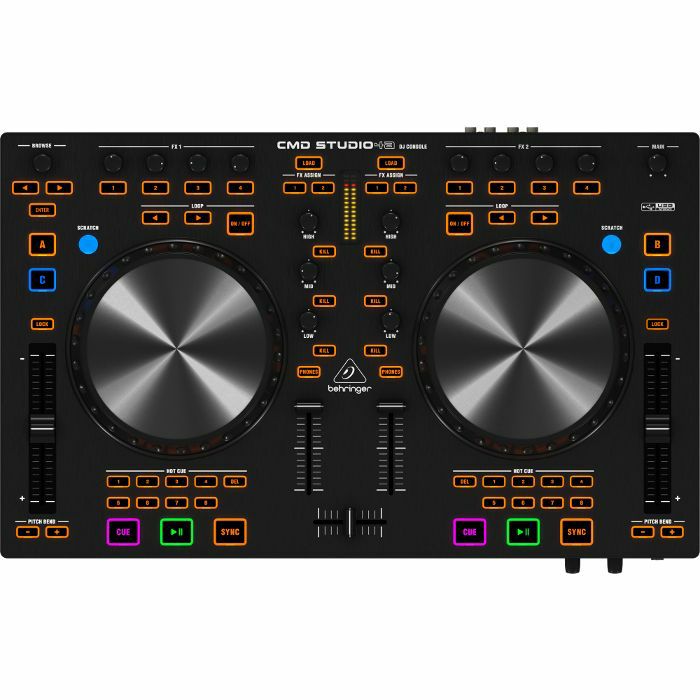 BEHRINGER - Behringer CMD Studio 4A DJ Controller With Image Line Deckadance DJ Software