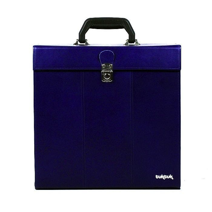 TUK TUK - Tuk Tuk 12" Leather Record Box (cobalt blue)