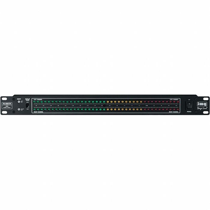 IMG STAGE LINE - IMG Stage Line VU-800/SW 19 Inch Rack Mount LED dB Meter