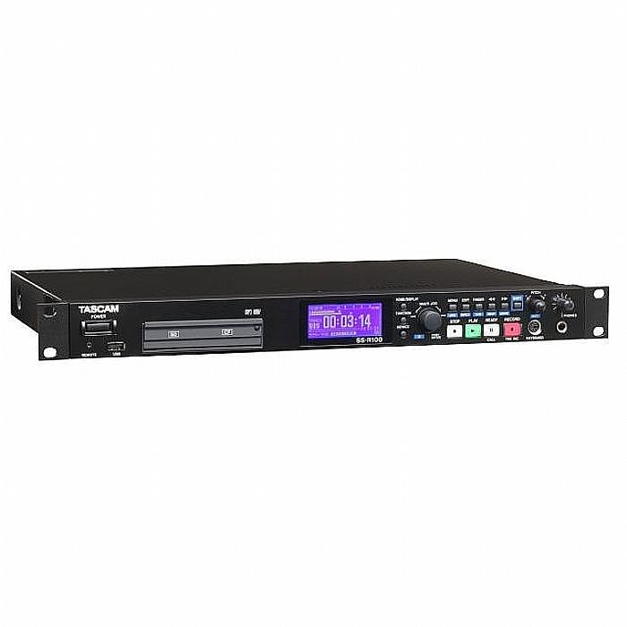 TASCAM - Tascam SSR100 Rackmount Solid State Digital SD SDHC USB Recorder