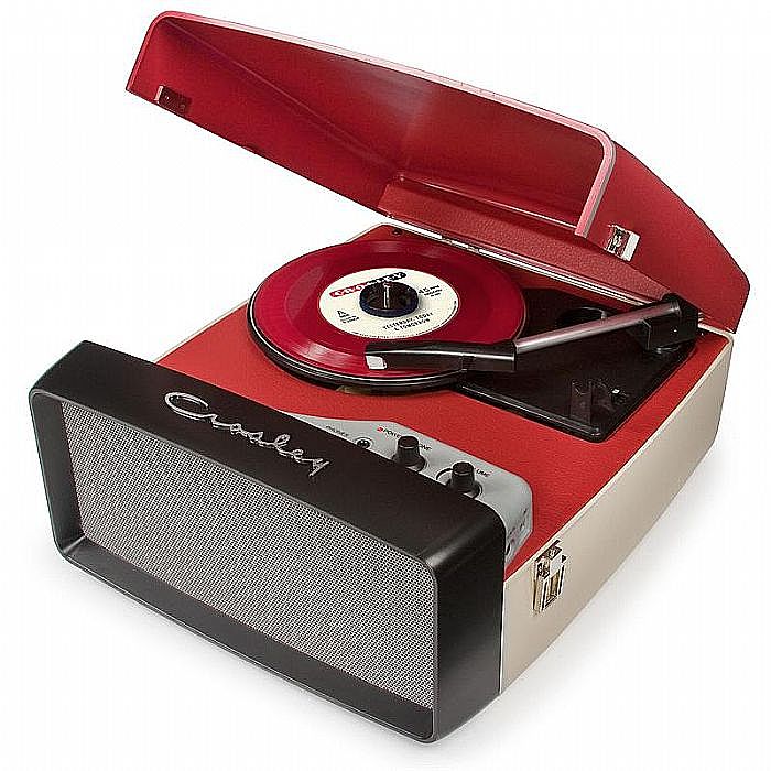 CROSLEY - Crosley Collegiate CR6010A Portable USB Turntable (red)