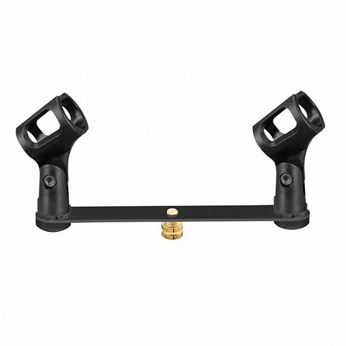 SOUND LAB - Sound LAB Microphone Bar For Mounting 2 Microphones on 1 Stand (black)