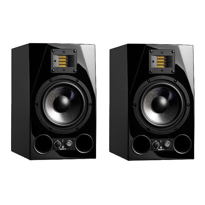 ADAM Adam A7X Active Studio Monitors (pair, piano black finish) vinyl at Juno Records.