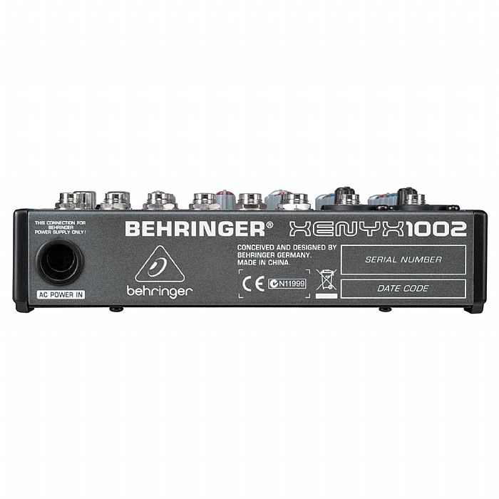 Behringer 1002 Xenyx Premium 10 Input, 2 Bus Mixer