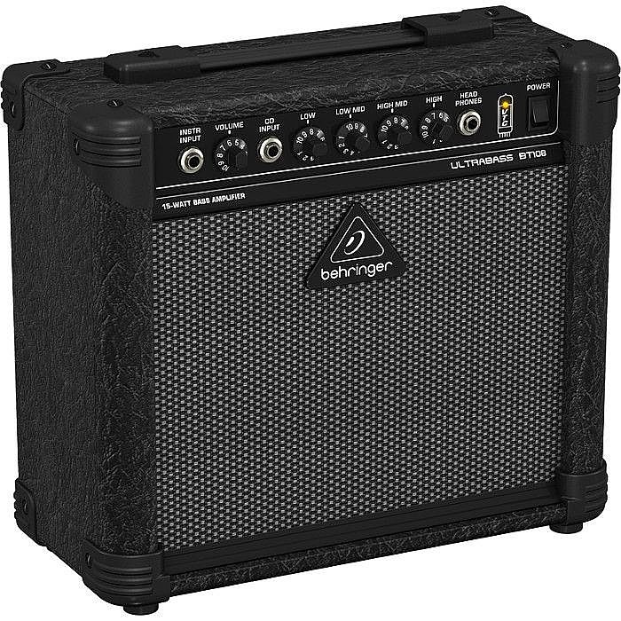 Behringer Ultrabass Bt108 Ultra Compact 15 Watt Bass Amplifier With Original 8 Bugera Speaker At