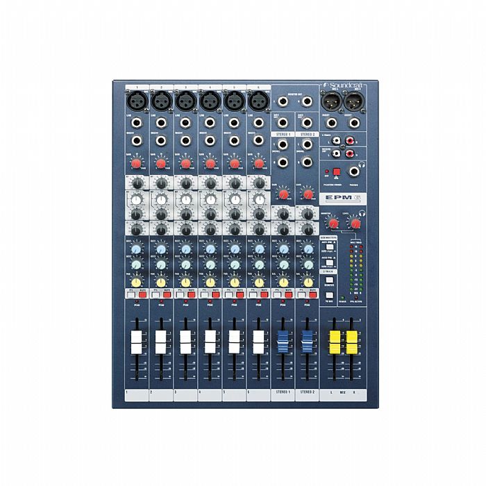 SOUNDCRAFT - Soundcraft EPM6 Compact 6-Channel Studio Mixer