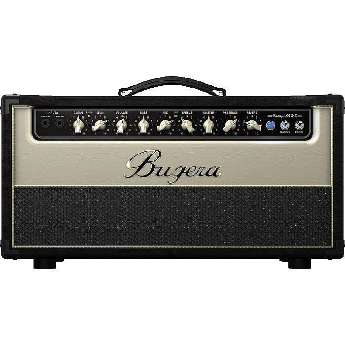 BUGERA - Bugera V55HD Boutique Style 55 Watt 2 Channel Tube Amplifier Head With Reverb