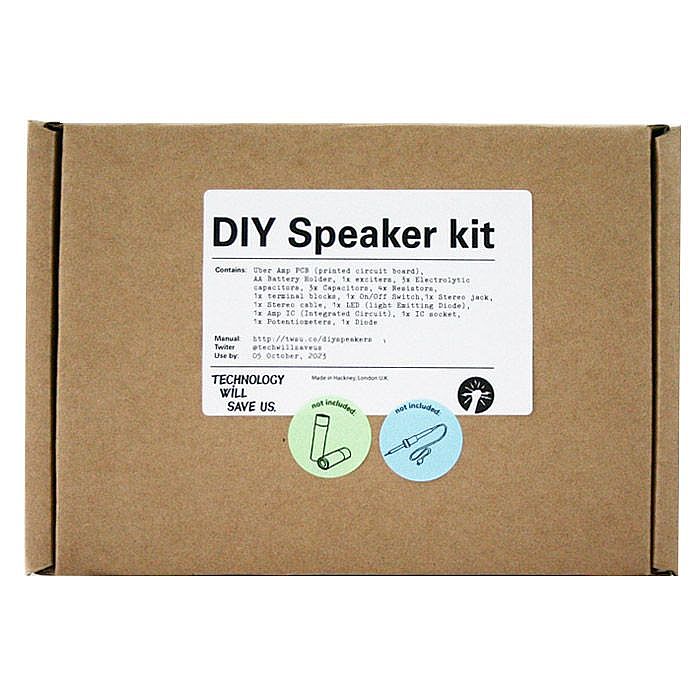 TECHNOLOGY WILL SAVE US - Technology Will Save Us DIY Speakers Kit