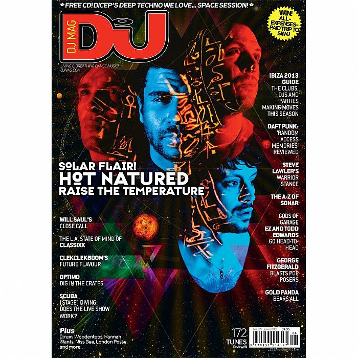 DJ MAGAZINE - DJ Magazine June 2013: #522 Valley Of The Tings (incl. free Bicep mixed CD)