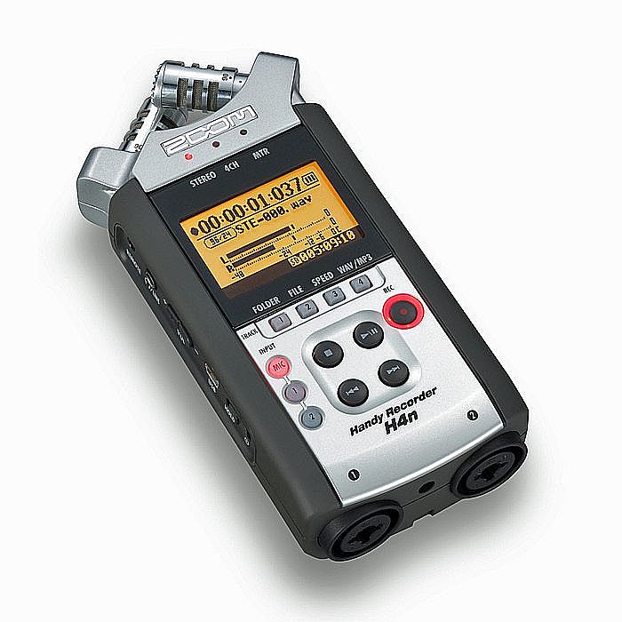 ZOOM/RYCOTE - Zoom H4n EXT Digital Audio Recorder + Rycote Portable Audio Recorder Kit For Zoom H4N With Suspension Windshield & Grip