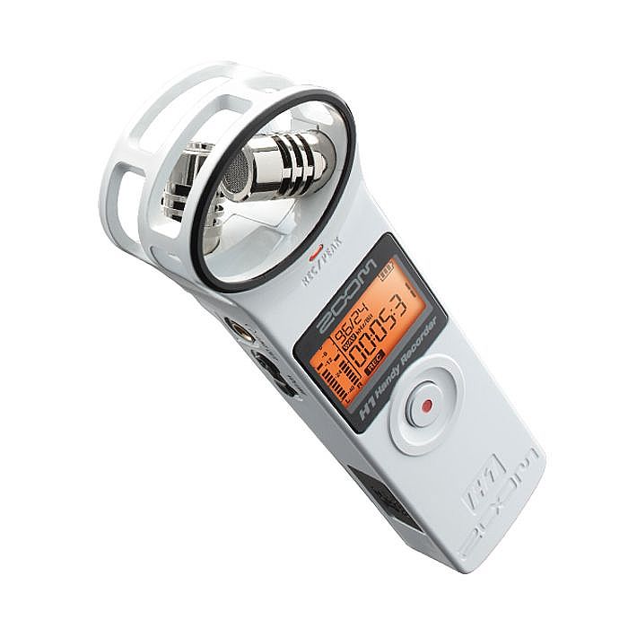 Zoom H1 V2 Handy Digital Audio Recorder (white) + Steinberg Wavelab LE7 Audio Editing Software
