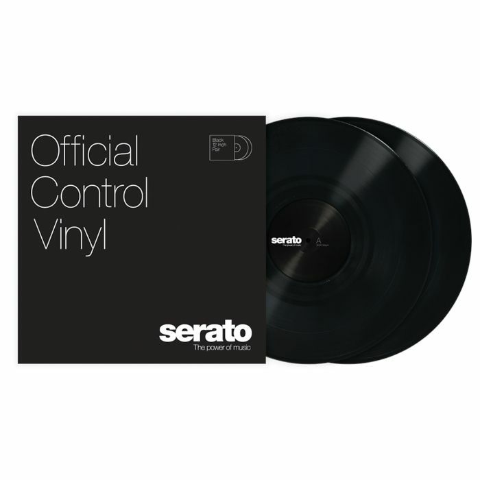 SERATO - Serato Standard Colours 12" Control Vinyl Records (black, pair)