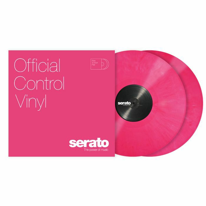 SERATO - Serato Standard Colours 12 Inch Control Vinyl (pink, pair)