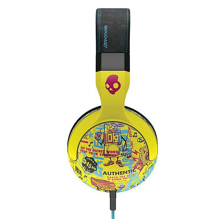SKULLCANDY Skullcandy Hesh 2.0 Toxic Tune Headphones (yellow/aqua/black