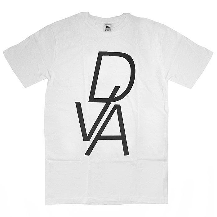POSSIBLE MUSIC - DVA Damas T-shirt (white with black logo, large)