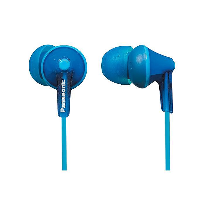 PANASONIC - Panasonic RPTCM125 In Ear Buds With Mic & Remote (blue)