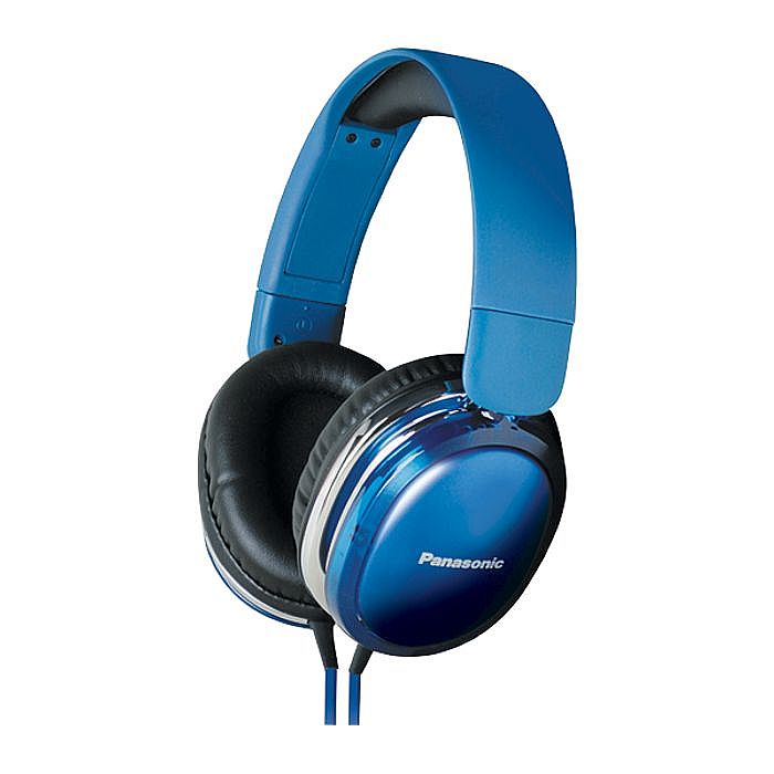 PANASONIC - Panasonic RPHX450 Monitor Headphones With Mic & Remote (blue)