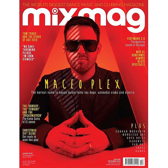 MIXMAG - Mixmag Magazine: Issue 271 December 2013 (incl free Maceo Plex: Deep Ellum mix CD)