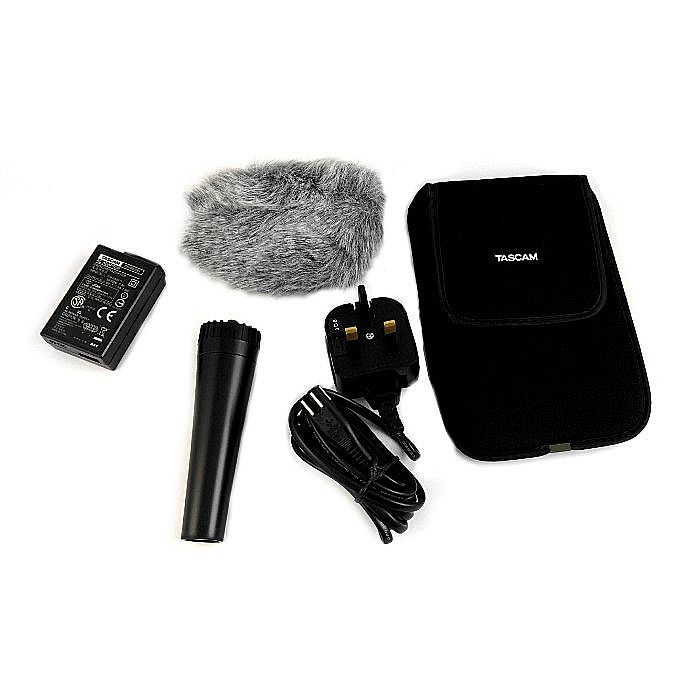 TASCAM - Tascam AK-DR11G Mk2 Accessory Package For DR-05 / DR-07mkII /  DR-40 / DR-100mkII With Windscreen Grip Power Adapter & Carry Case