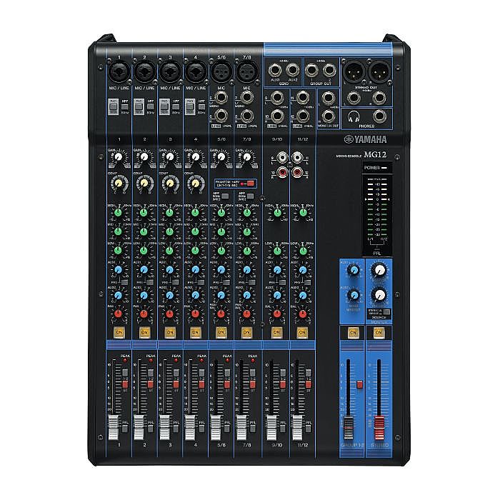 YAMAHA - Yamaha MG12 12-Channel Analogue Mixing Console