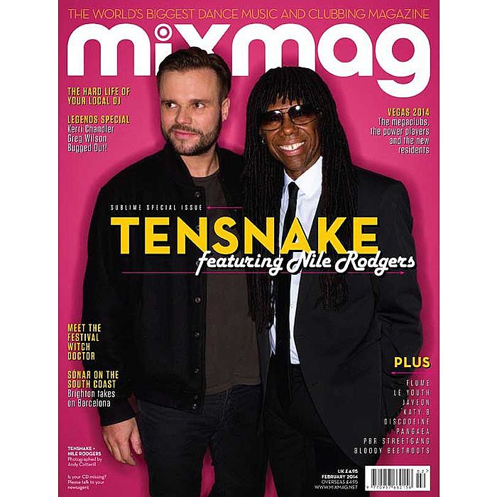 MIXMAG - Mixmag Magazine: Issue 273 February 2014 (incl free Tensnake mix CD)
