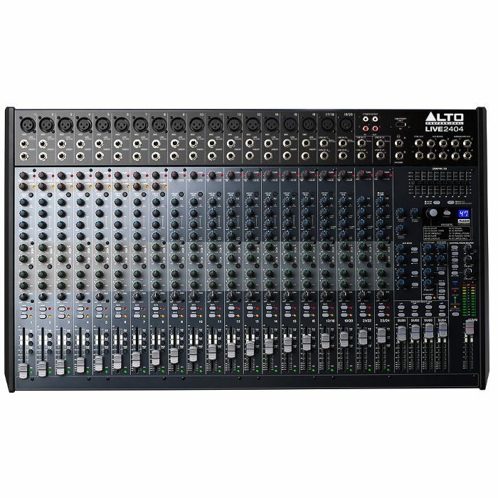 ALTO PROFESSIONAL - Alto Professional Live 2404 24-Channel Live Mixer With USB (black)