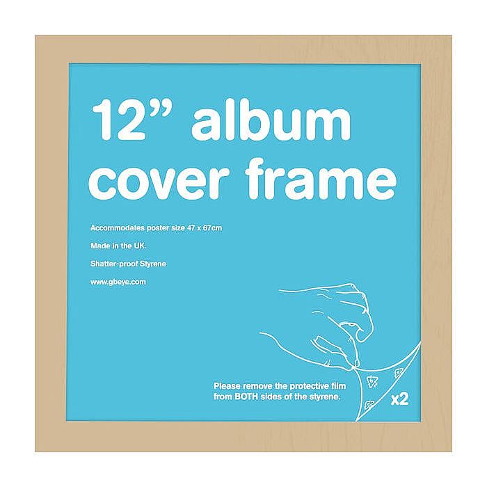 GB EYE - GB Eye 12" Album Cover Vinyl Frame (oak)