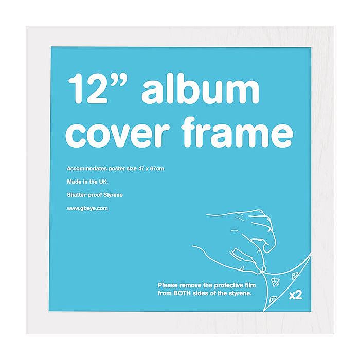 GB EYE - GB Eye 12" Album Cover Vinyl Frame (white)