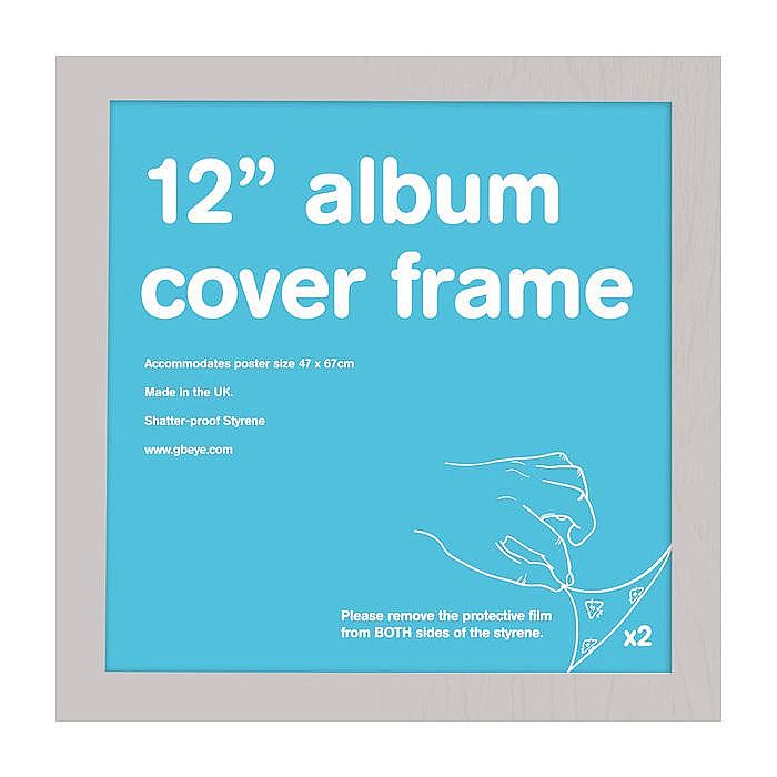 GB EYE - GB Eye 12" Album Cover Vinyl Frame (silver)