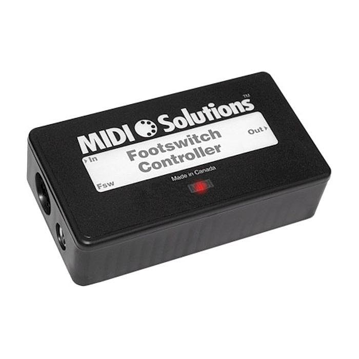 MIDI SOLUTIONS - MIDI Solutions Footswitch Controller Multi-Function MIDI Event Generator