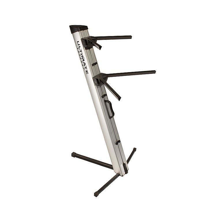 ULTIMATE SUPPORT - Ultimate Support AX-48 Pro S Column Keyboard Synthesiser Stand (silver)