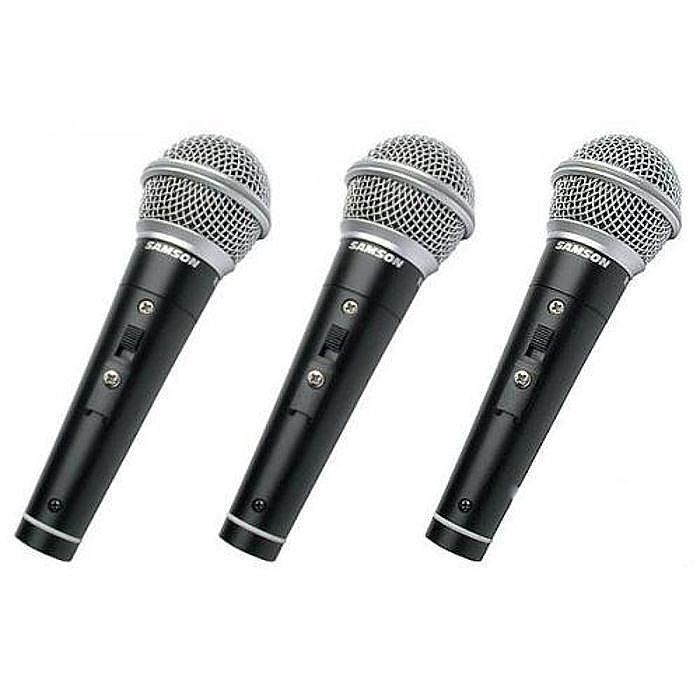 SAMSON - Samson R21S Vocal Recording Microphones With Switch (3 pack)