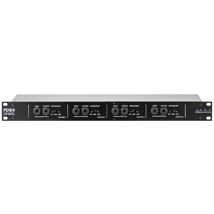 ART - ART PDB4 Rackmount 4 Channel Passive Direct Box