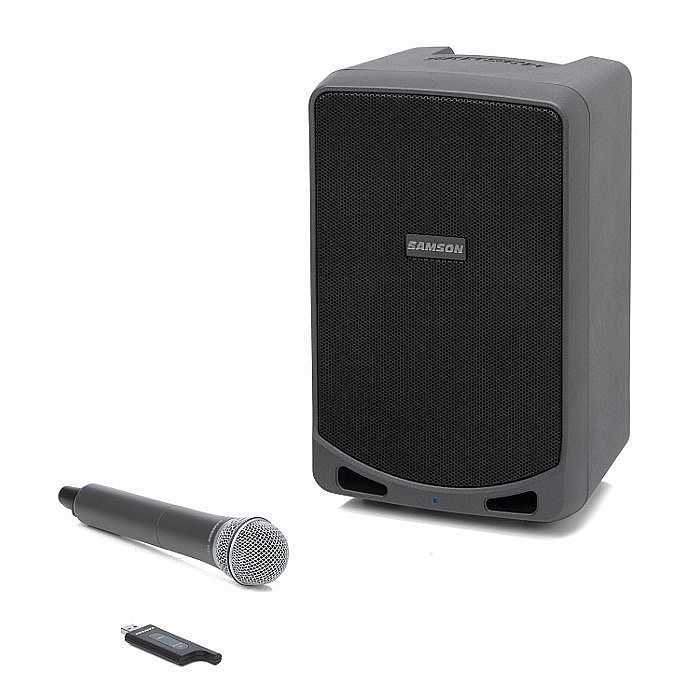 SAMSON - Samson Expedition XP106W Rechargeable Battery Powered Portable PA With Bluetooth & Wireless Mic