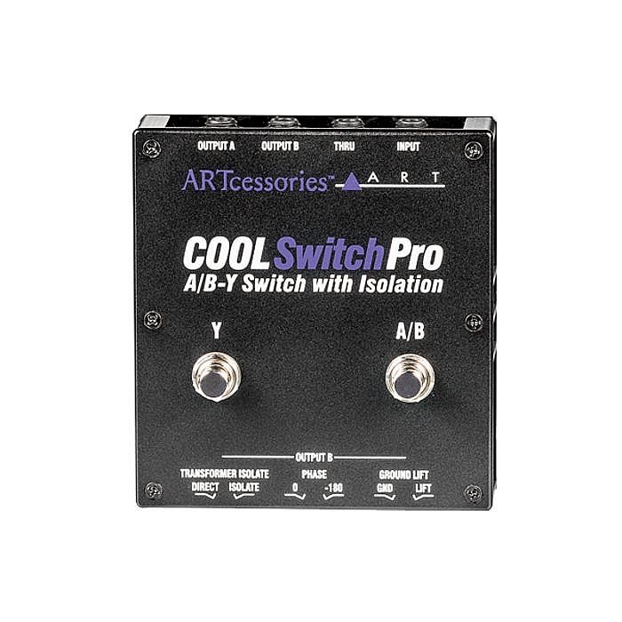 ART Cool Switch Pro Isolated A/BY Switch Pedal at Juno Records.